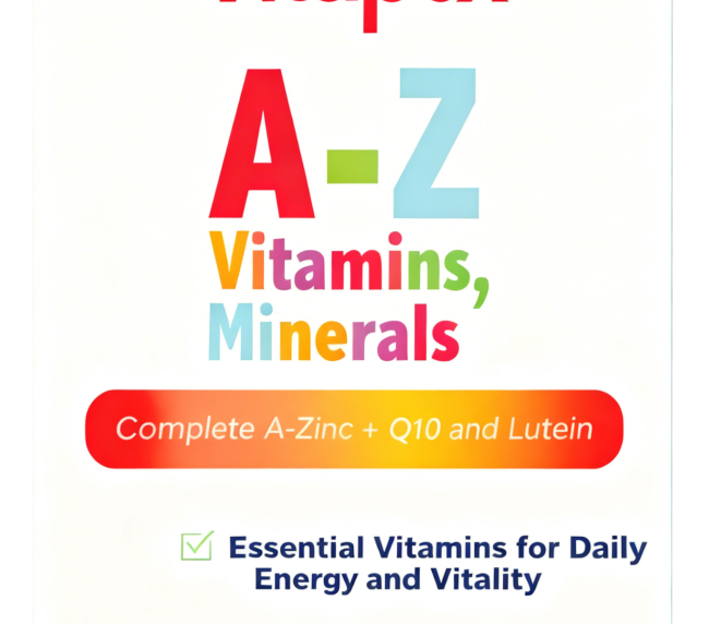 A-Z Vitamins, minerals